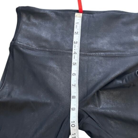 Spanx Women's Faix Leather High Waist Leggings Black Size‎ Medium - Picture 7 of 8